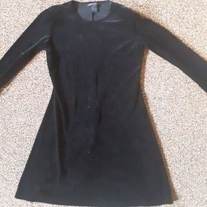 SOLD Small/Medium Black Velvet dress